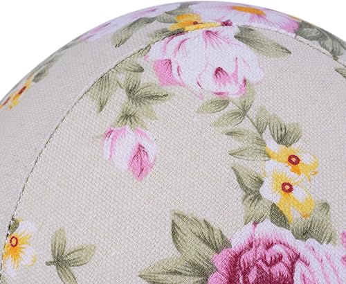 Miniatura 6 de YANTAISIYU 1 pieza de cabeza de maniquí de lona para extensión de cabello, pelucas de encaje para hacer y exhibir pelucas (rosa, 23 pulgadas)