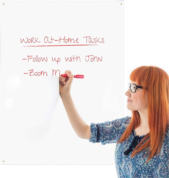 Amazon Delane Dry Eraseシート、代わりに重いドライ消去ボードホワイトボード、Better Than消去可能デカールと