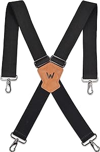 WELKINLAND 2-Inch-Wide Suspenders