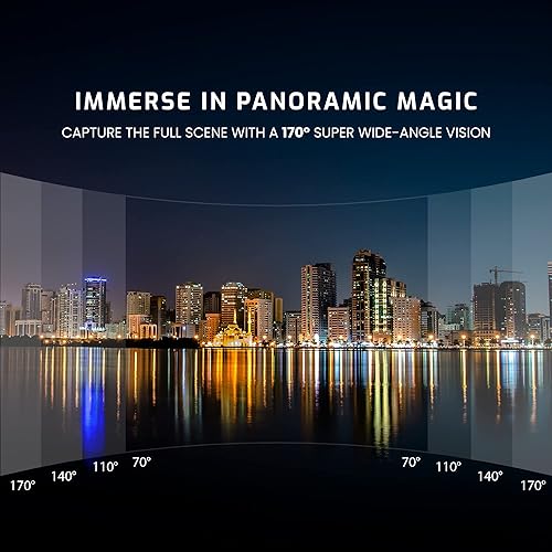 Miniatura 9 de IZI ONE 5K 30FPS UHD 48MP Cámara de acción, pantalla táctil dual, zoom digital, estabilización EIS, cámara impermeable y deportiva, Vlog, Dashcam,