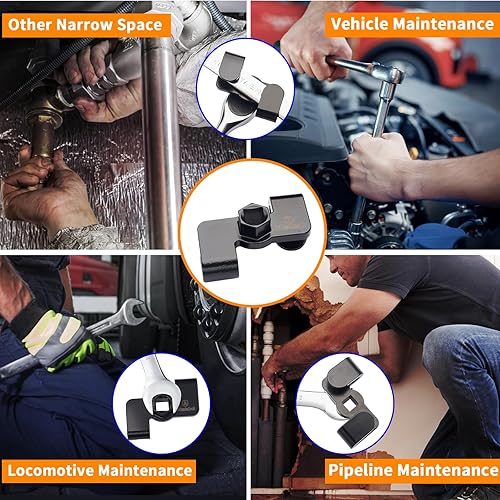 Miniatura 4 de Extensor de llave, barras disyuntoras de 12 pulgada y herramienta extensora de llave hexagonal de 0.827 in para barra tramposa