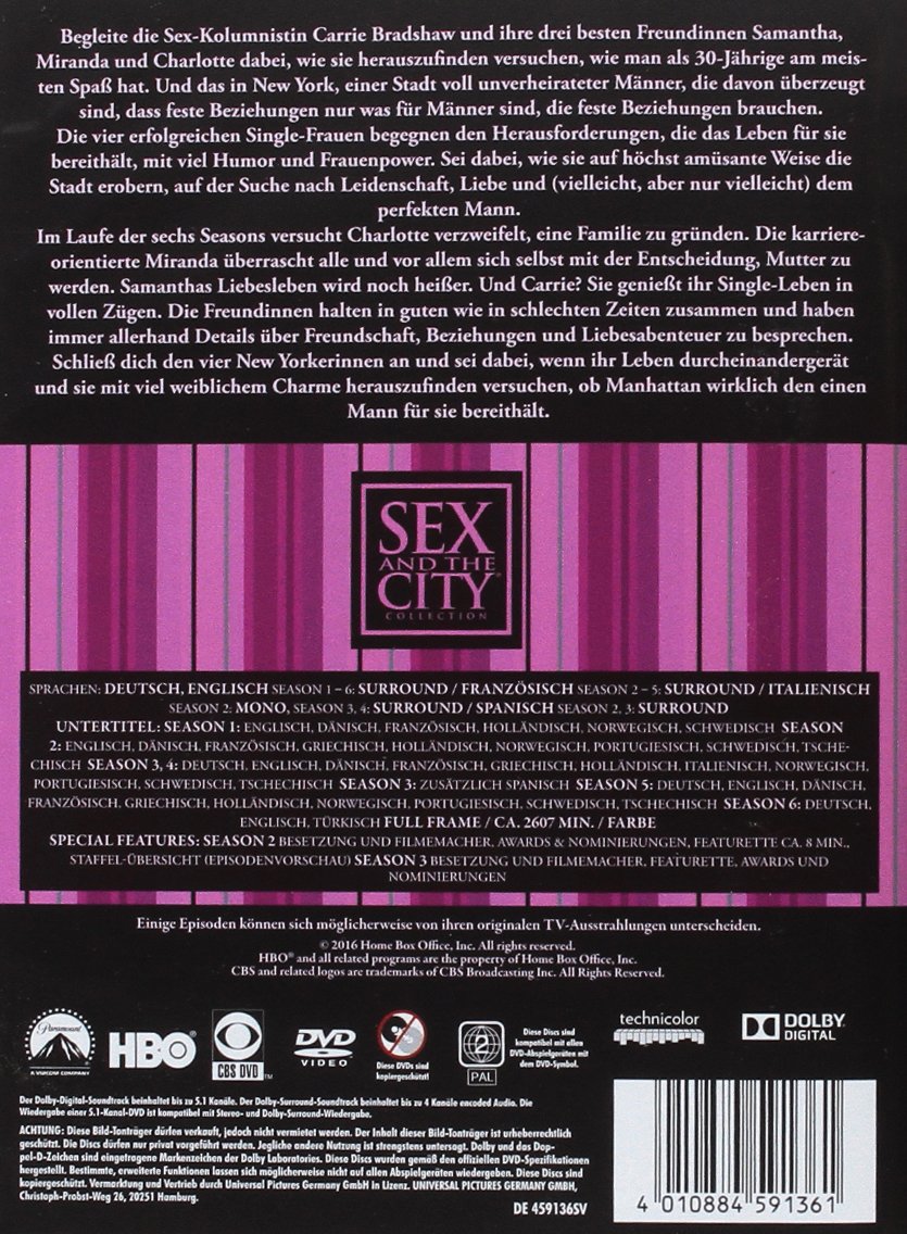 Sex and the City: Season 1 - 6 / Collection