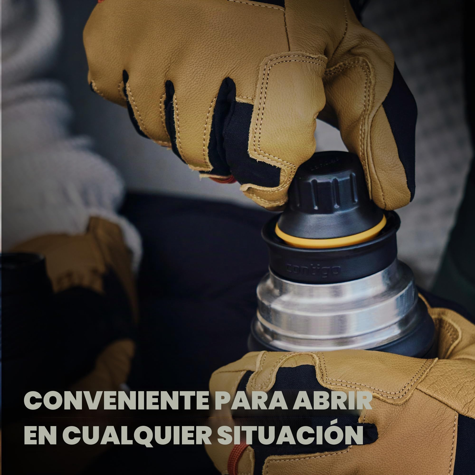 Contigo Botella Térmica | Calor 35 h | Frío 60 h | 1200 ml