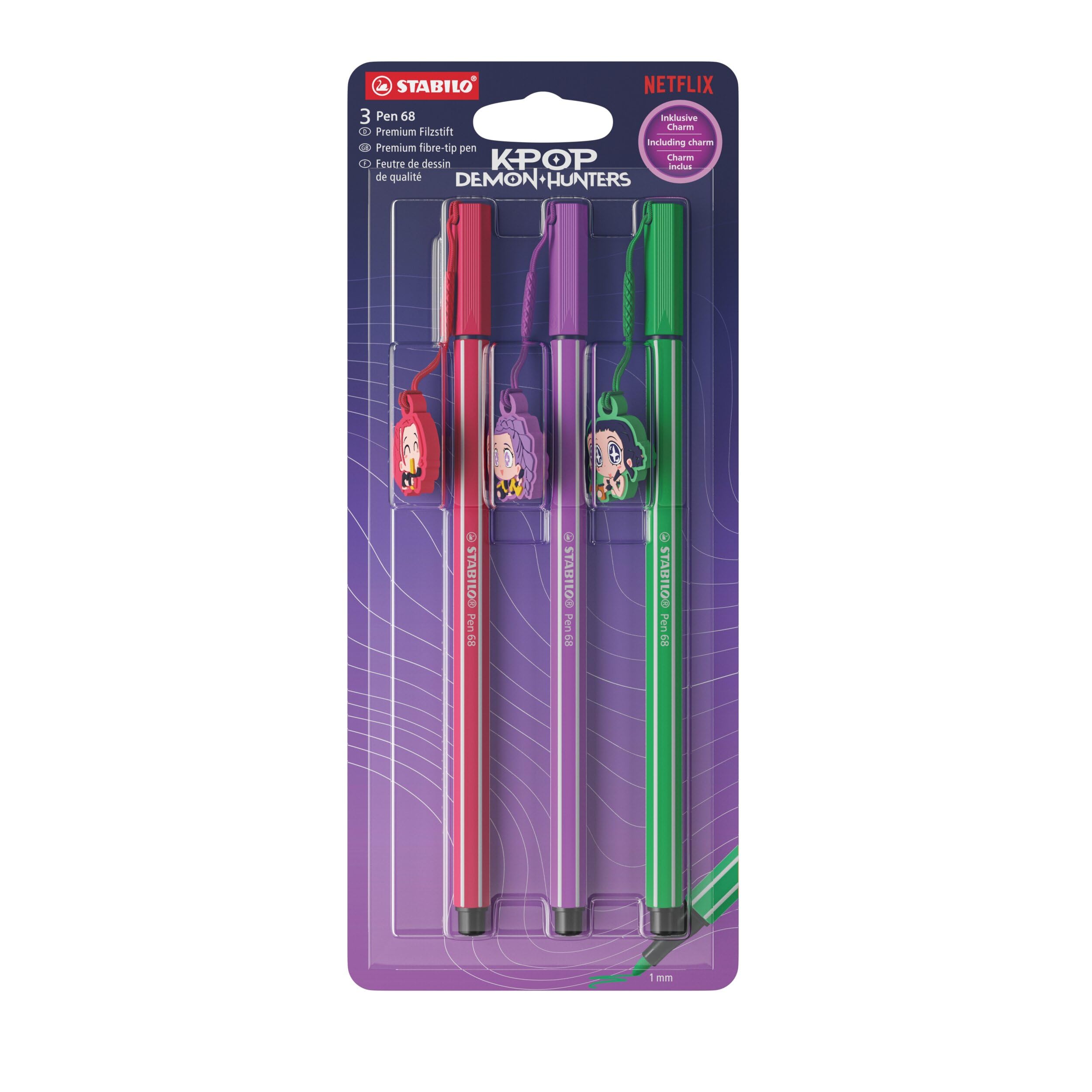 STABILO Pen 68 KPop Demon Hunters