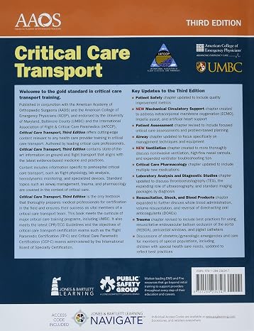 Critical Care Transport with Navigate Advantage Access