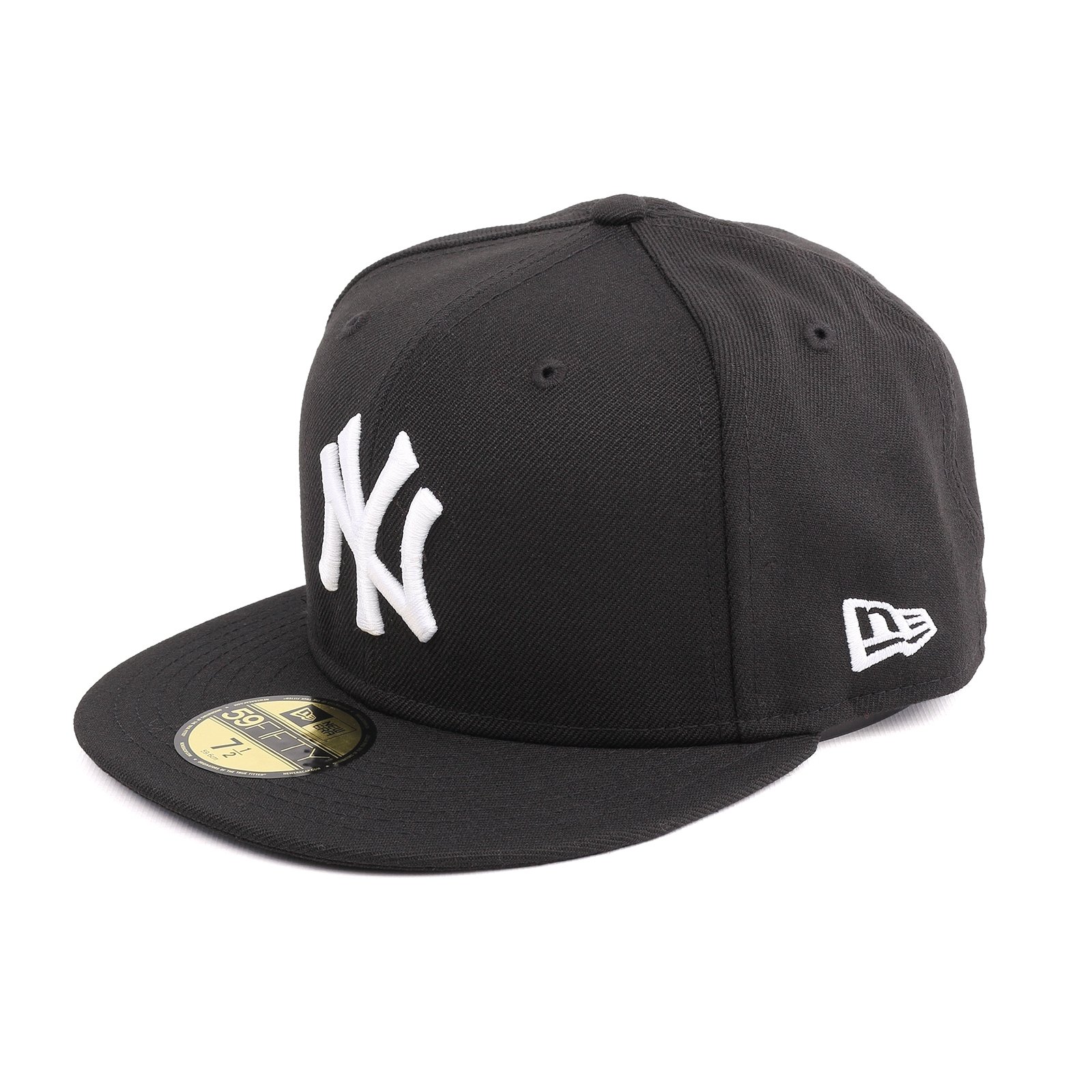 New Era Cap MLB Basic Neyyan bla/whi Größe: 7 5/8 Farbe: schw/weiß
