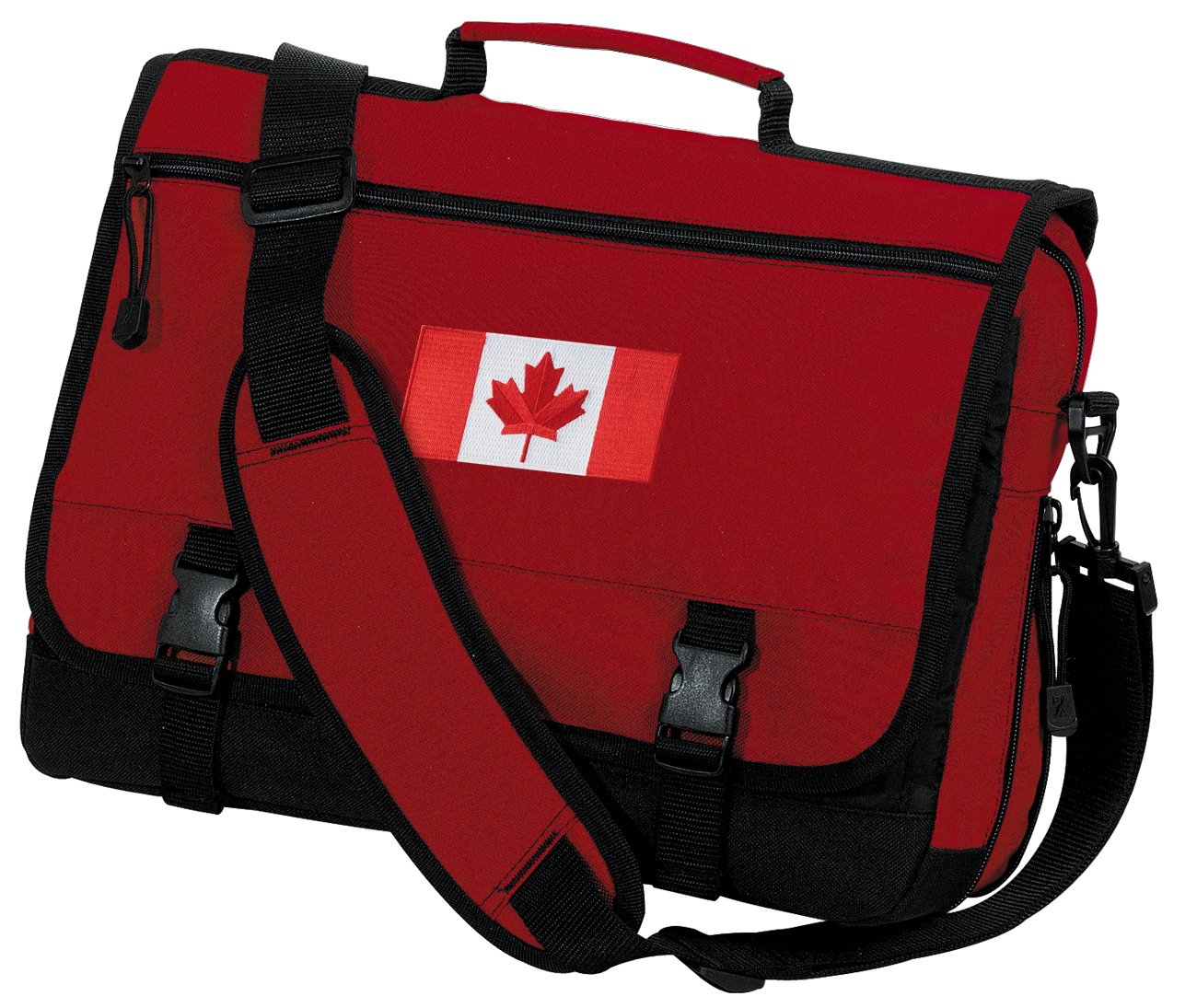Canada Laptop Bag Canada Flag Messenger Bag or Computer Bag