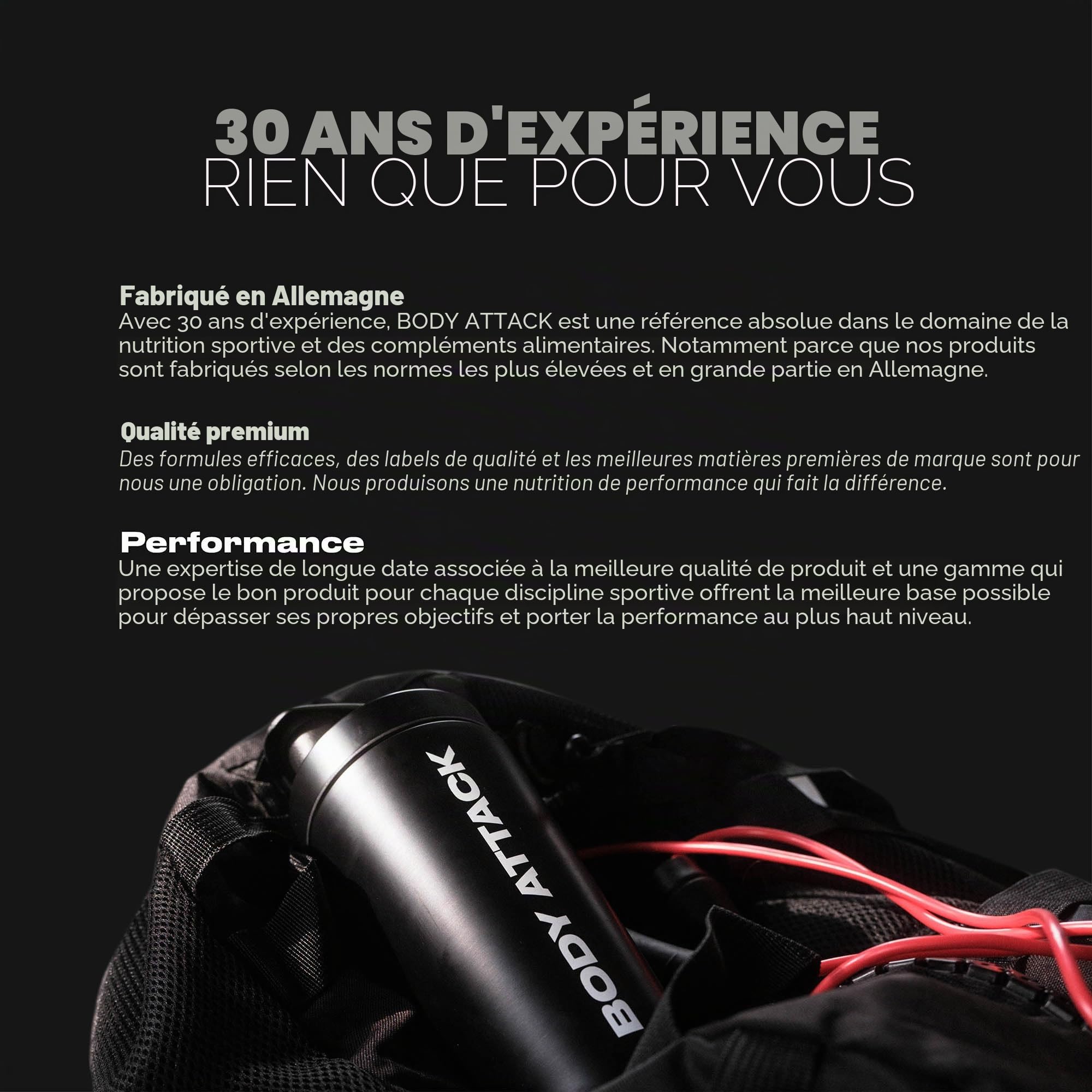 Body Attack Fitness Protein Shake - Boisson protéinée au lait - Milkshake prêt à l'emploi en bouteille de 500 ml, Vanilla (12 x 500ml)