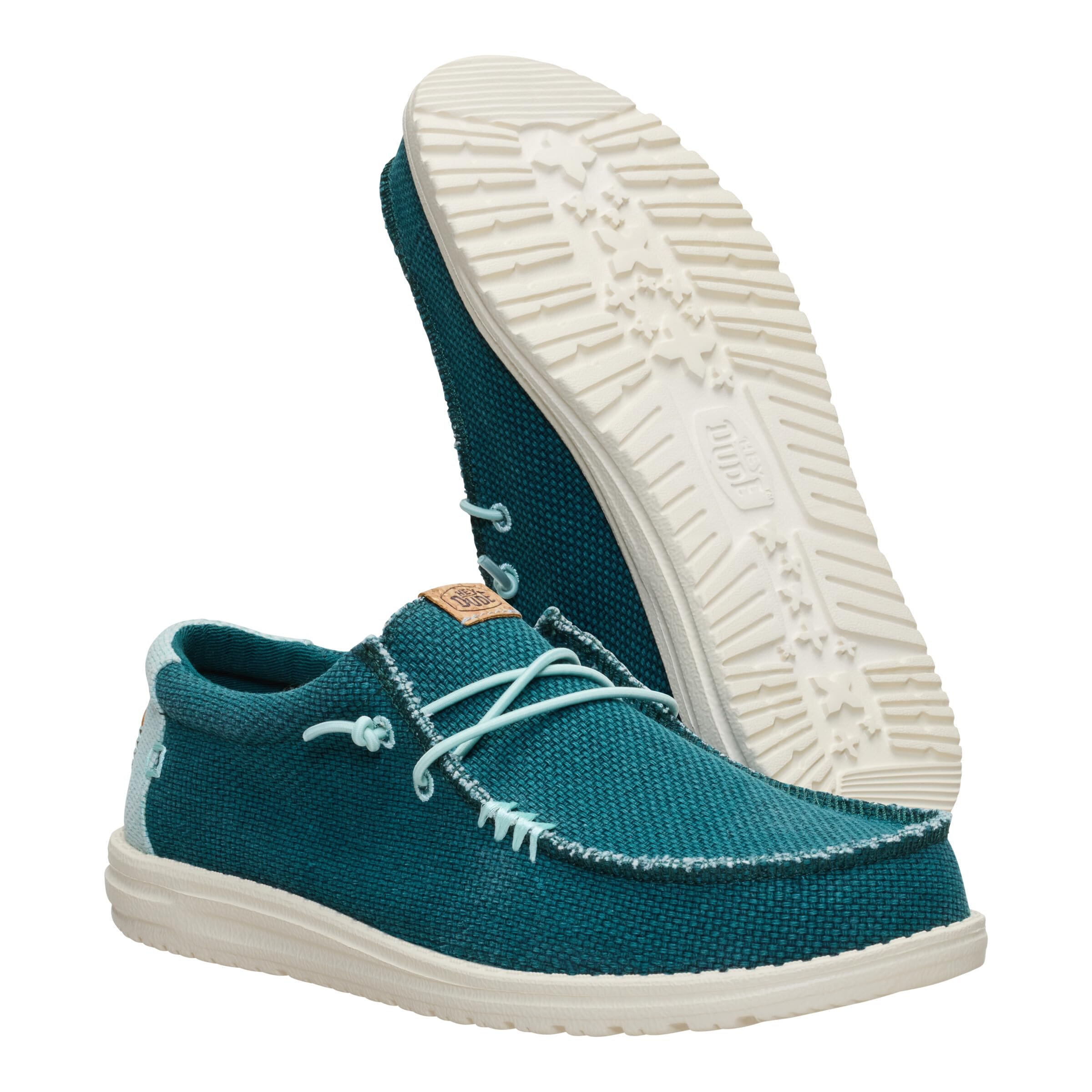 HEYDUDE - Wally Braided DeepGreen, Harbor,46