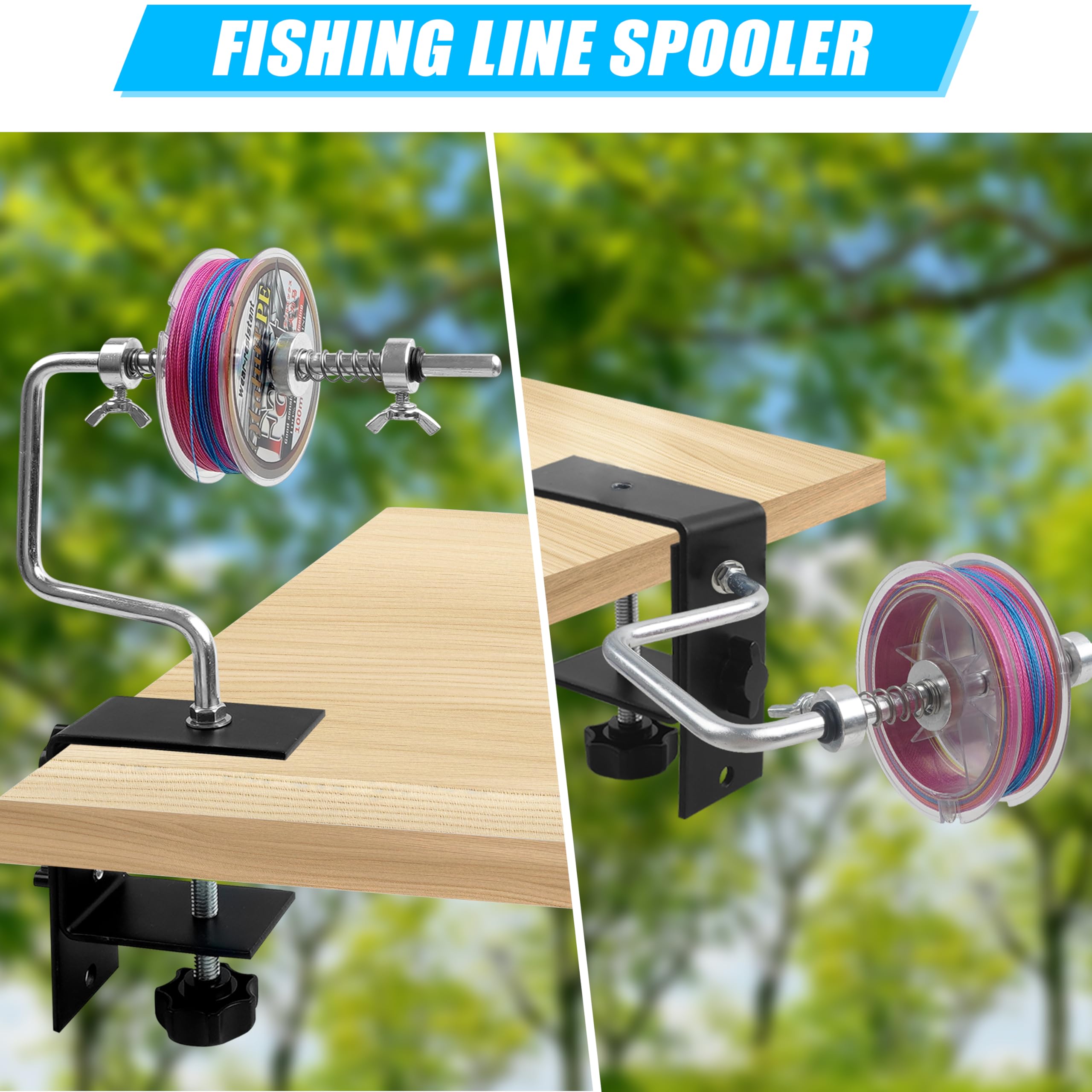 AGOOL Fishing Line Spooler Portable Fishing Line Winder Reel Spooler Spooling Station System Baitcaster Reel Spooling Tool (Type B) : Amazon.com.au: ... AGOOL Fishing Line Spooler Portable Fishing Line Winder Reel Spooler Spooling Station System Baitcaster Reel Spooling Tool (Type B) : Amazon.com.au: ...