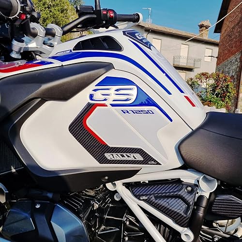Miniatura 6 de Resin Bike Motorcycle Sticker Kit Compatible with BMW R 1250 GS Adventure Rallye 2022. Protection for Tank Pad and Motorcycle Cap from Bumps and