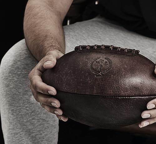 Miniatura 4 de Retro Heritage - Fútbol de cuero marrón