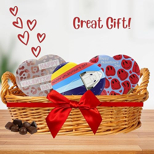Miniatura 4 de Cajas en forma de corazón para el día de San Valentín, surtido de trufas de chocolate, regalos de San Valentín para niñas, regalos para seres