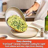 Vista 7 de bella 21 Piece Kitchen Set with EverGood™ Ceramic Nonstick Coating, Dishwasher & Oven Safe, All Stovetops Compatible, Tempered Glass Lids & Cool