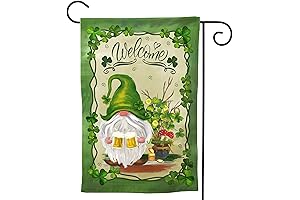 Celebrate the Luck of the Irish with Enchanting St. Patrick's Day Garden Flag