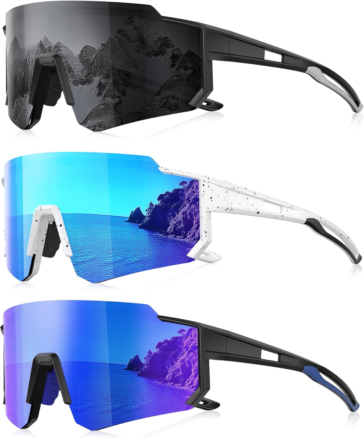 A06-gray/Ice Blue/Dark Blue