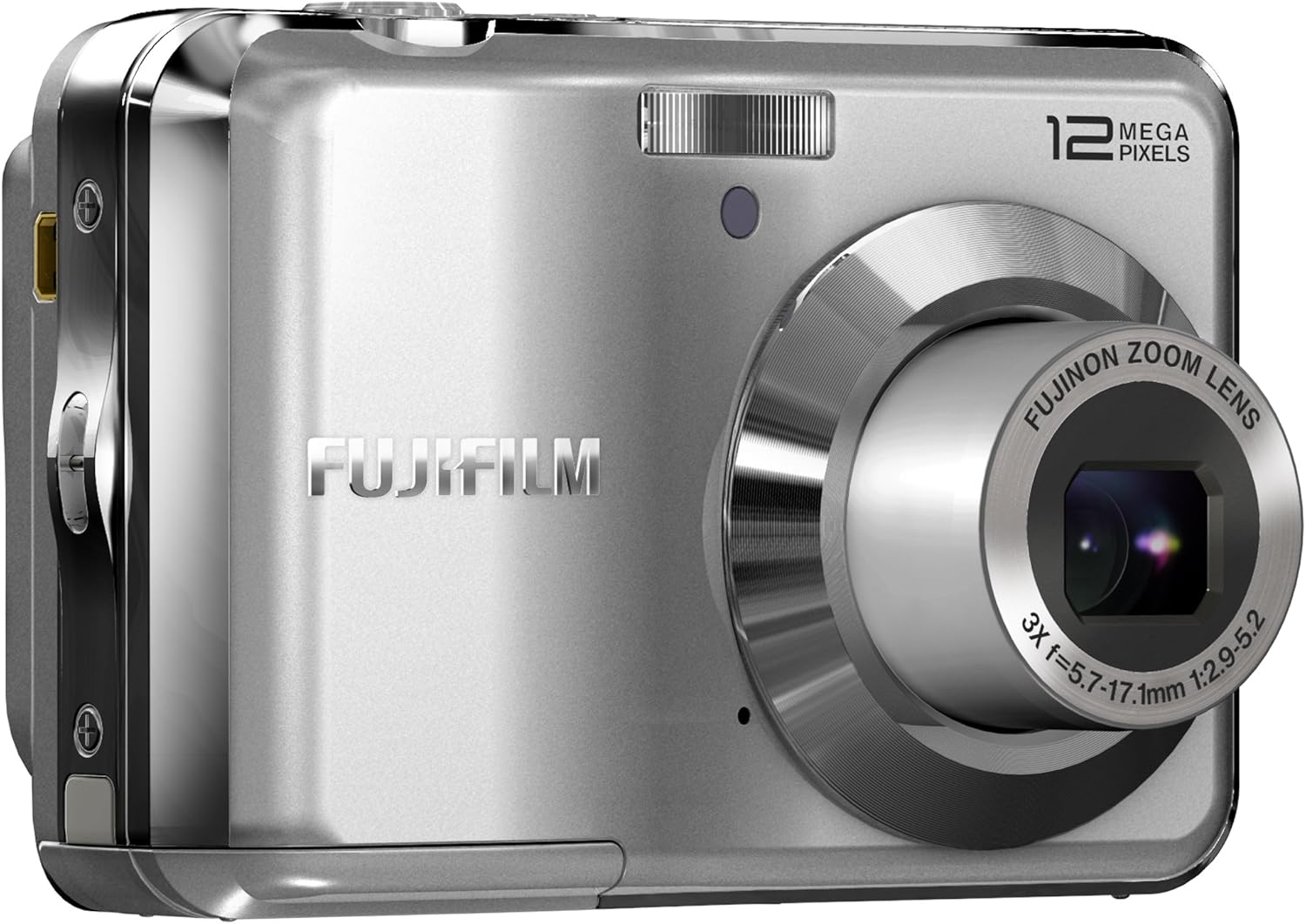 Fujifilm FinePix AV100 12 MP Digital Camera with 3x Optical Zoom and 2.7-Inch LCD (Silver)