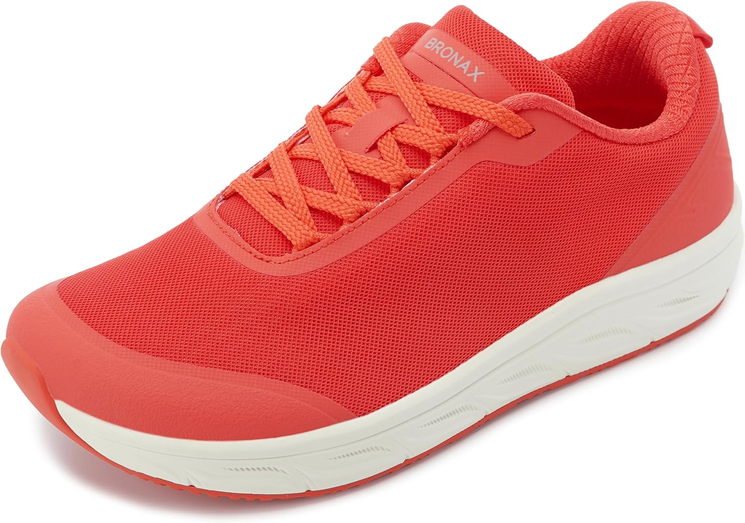 BRONAX Women's Wide Walking Shoes | Experience All-Day No-Squeeze Comfort | Low Drop