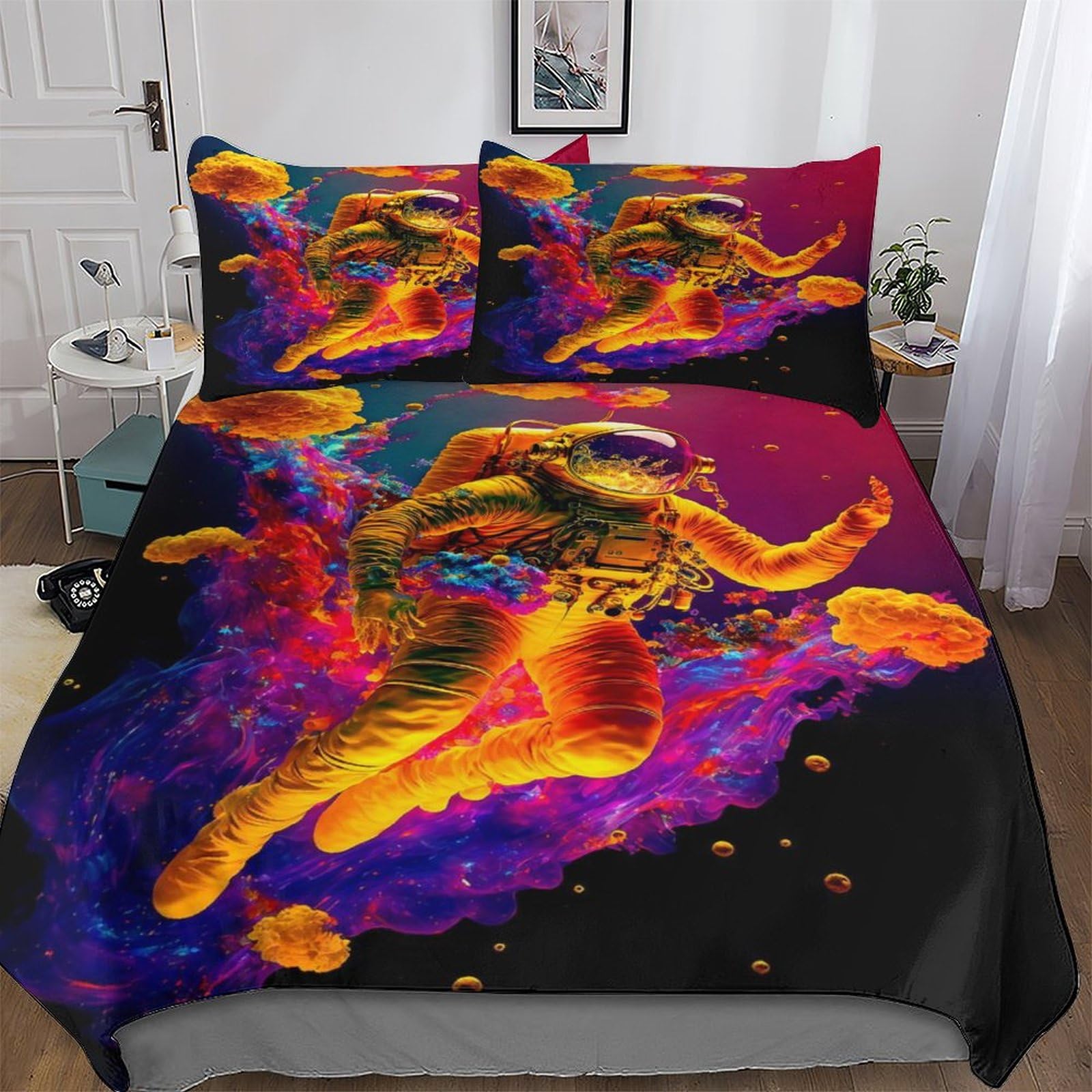 Housse de couette 220x240 astronaute pour inspirer les grands rêves des enfants