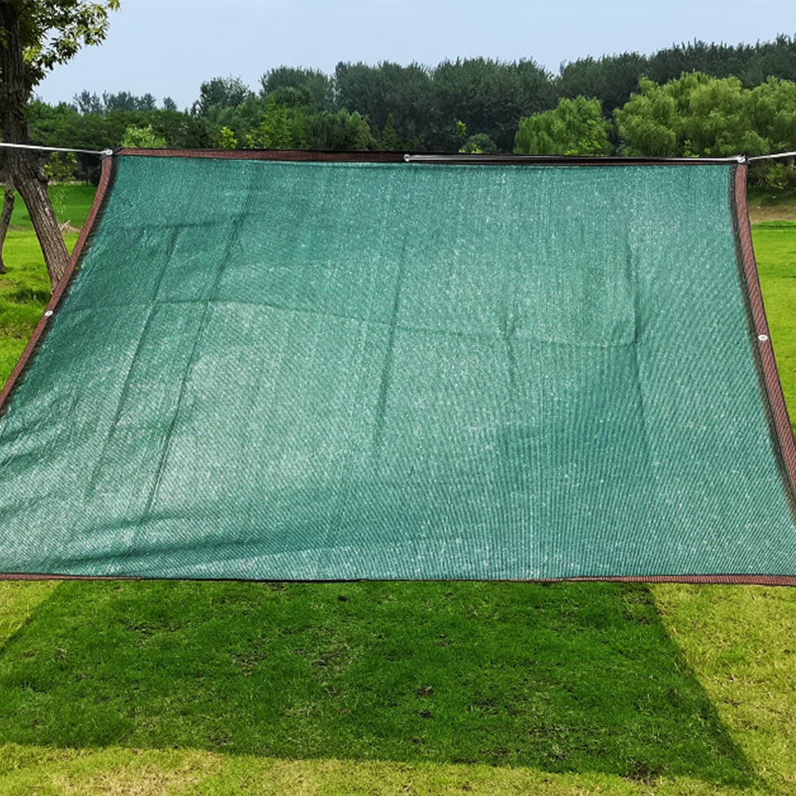 Privacy Screen Shade Cover 90% Shading Shade Cloth Green Sun Shade Net for Plants Greenhouse Outdoor Pergola Lawn 3.3X6.6FT 6.6X19.7FT 9.9X65.6FT 26X32.8FT (Size : 26x39.4ft)