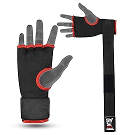 HUNTER Gel Padded Inner Gloves with Hand Wraps for Boxing(Set of 2)
