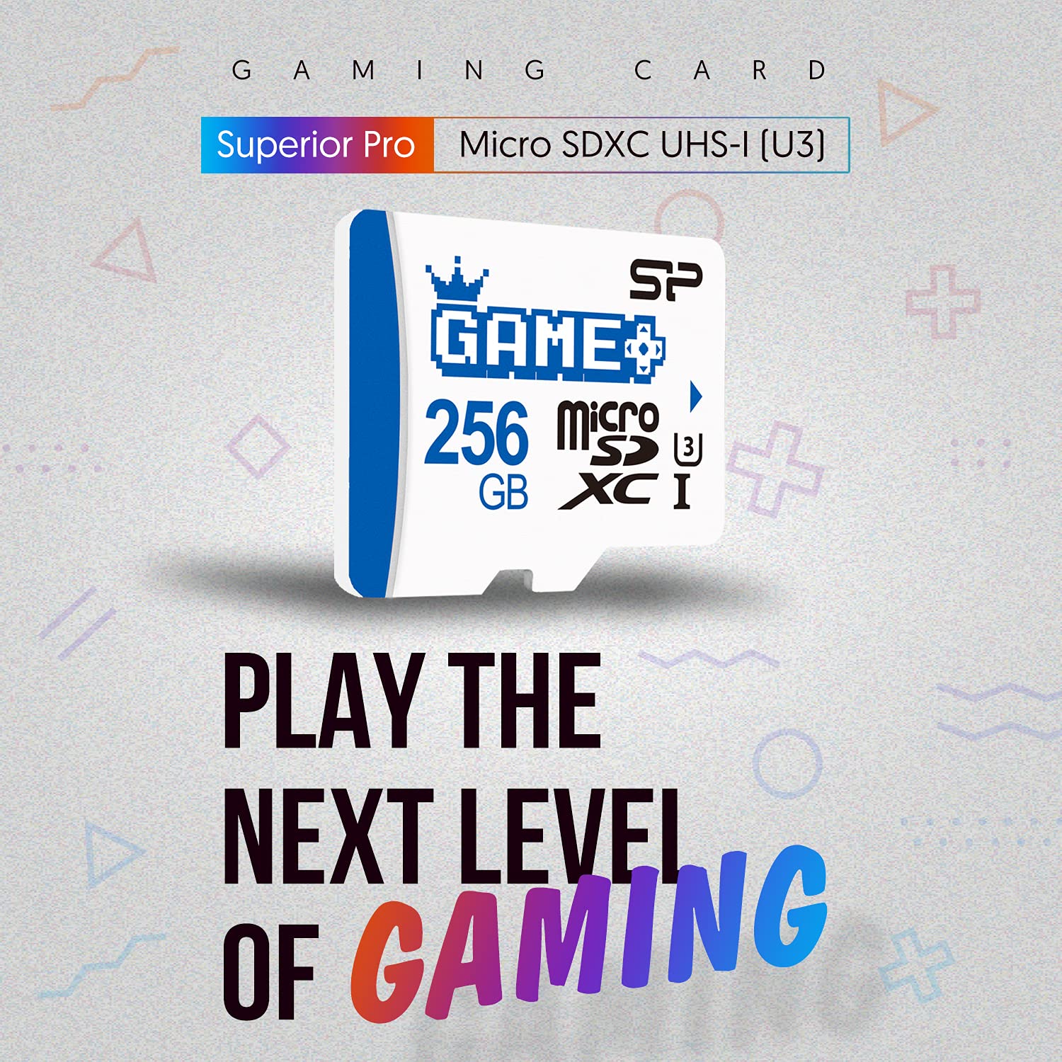 Silicon Power 256GB SDXC Micro SD Card Nintendo-Switch Memory Card with Adapter, Write Speed 80MB/s