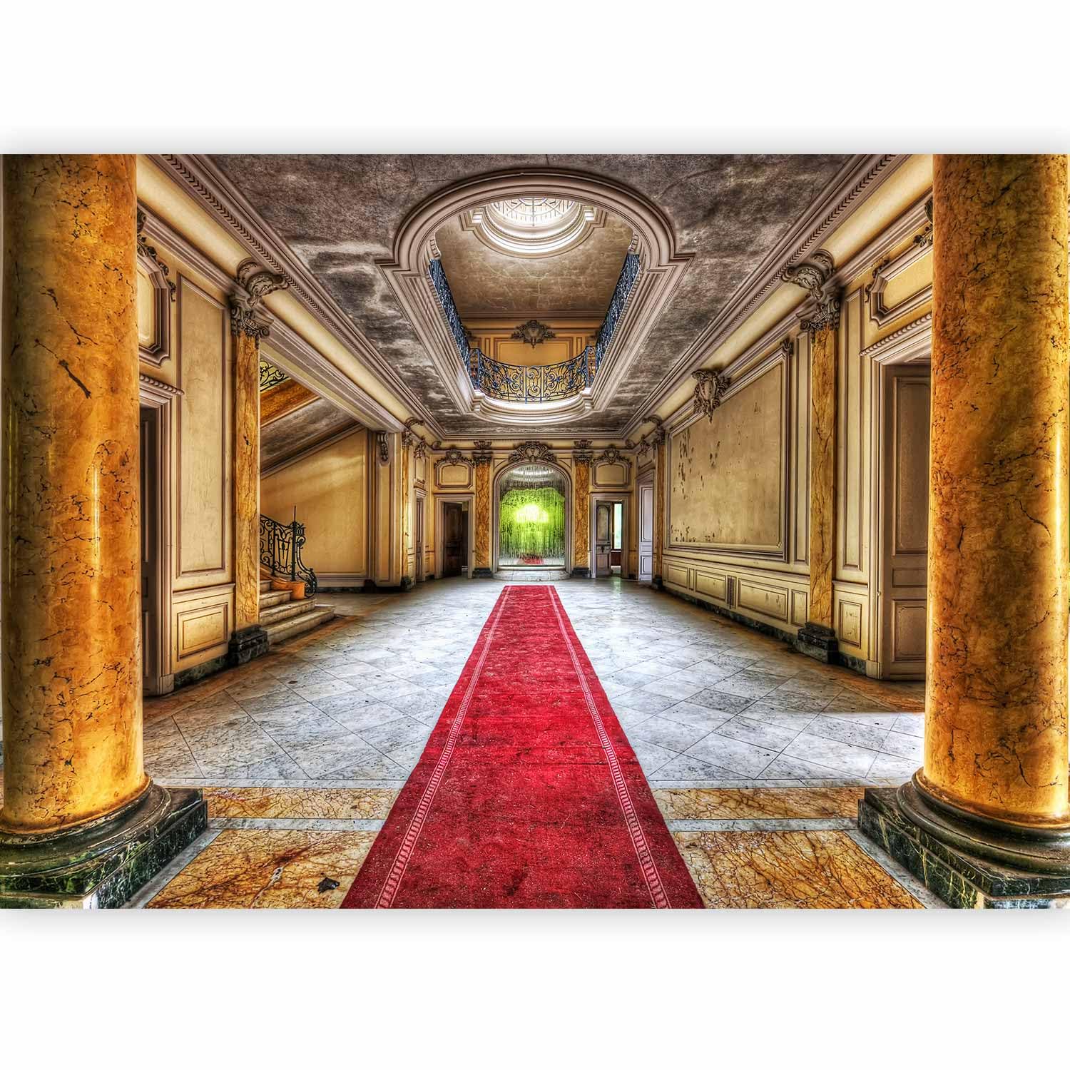 artgeist Wall Mural Architecture 173x124 in - Peel and Stick Self-Adhesive Wallpaper Removable Large Sticker Foil Wall Decor Print Picture Image Design 101104-3