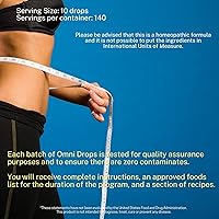Vista 3 de Paquete de 3 productos del programa Omni Drop, el "paquete para comenzar" incluye gotas de dieta Omni Drops con vitamina B12, botella de 4 onzas