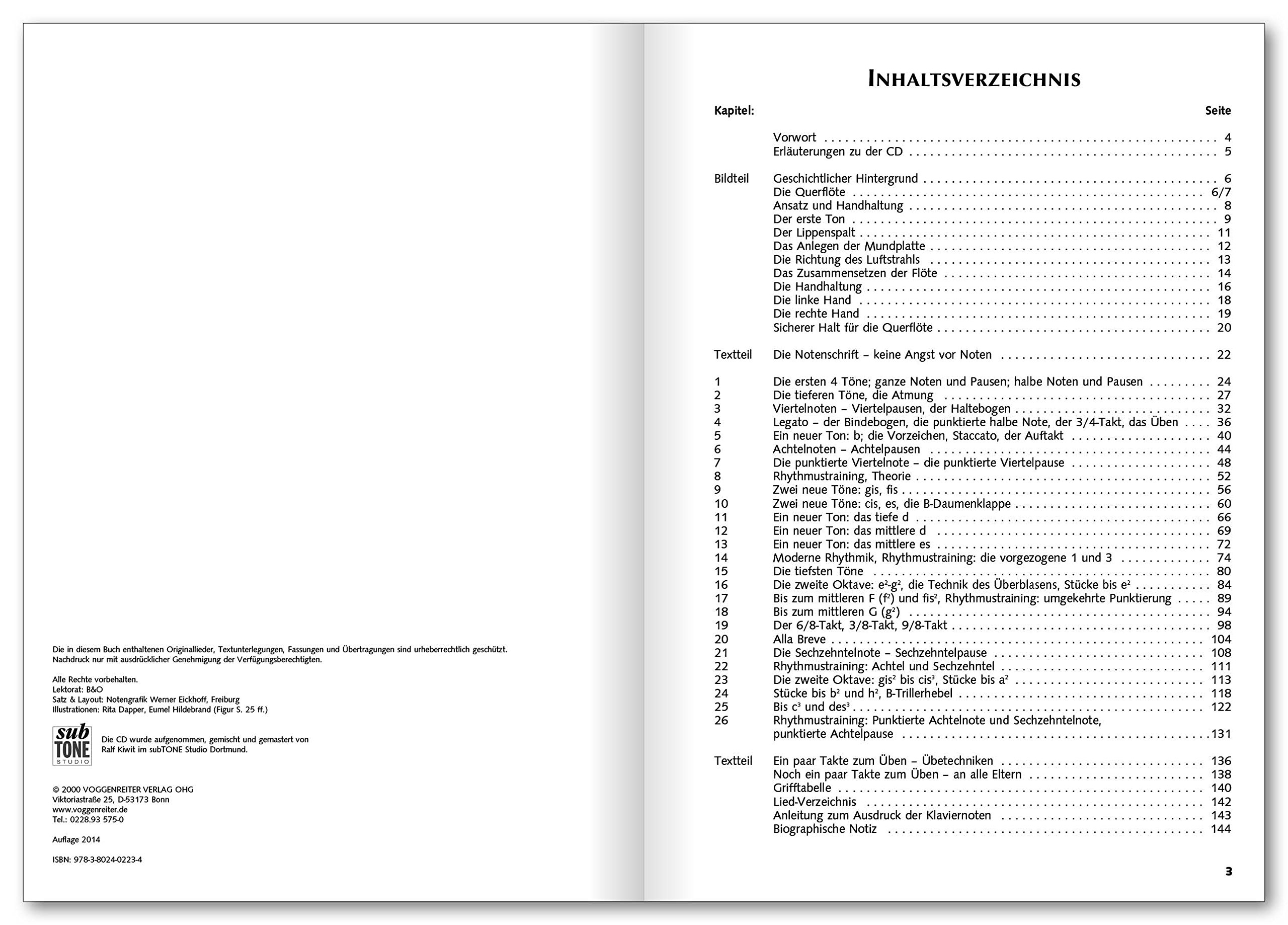 Das Querflötenbuch, Bd. 1, m. Audio-CD: Querflöte leichtgemacht, von klassisch bis modern - für Anfänger ab 10 Jahre