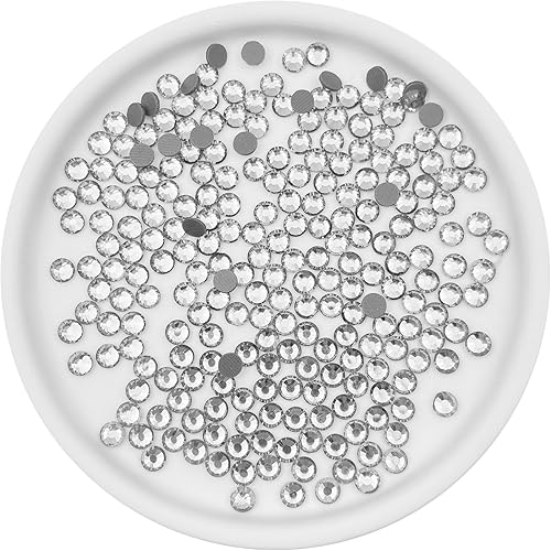 Miniatura 1 de 1000 diamantes de imitación termoadhesivos a granel, diamantes de imitación AB transparentes para manualidades, ropa, decoración de bricolaje, SS20,