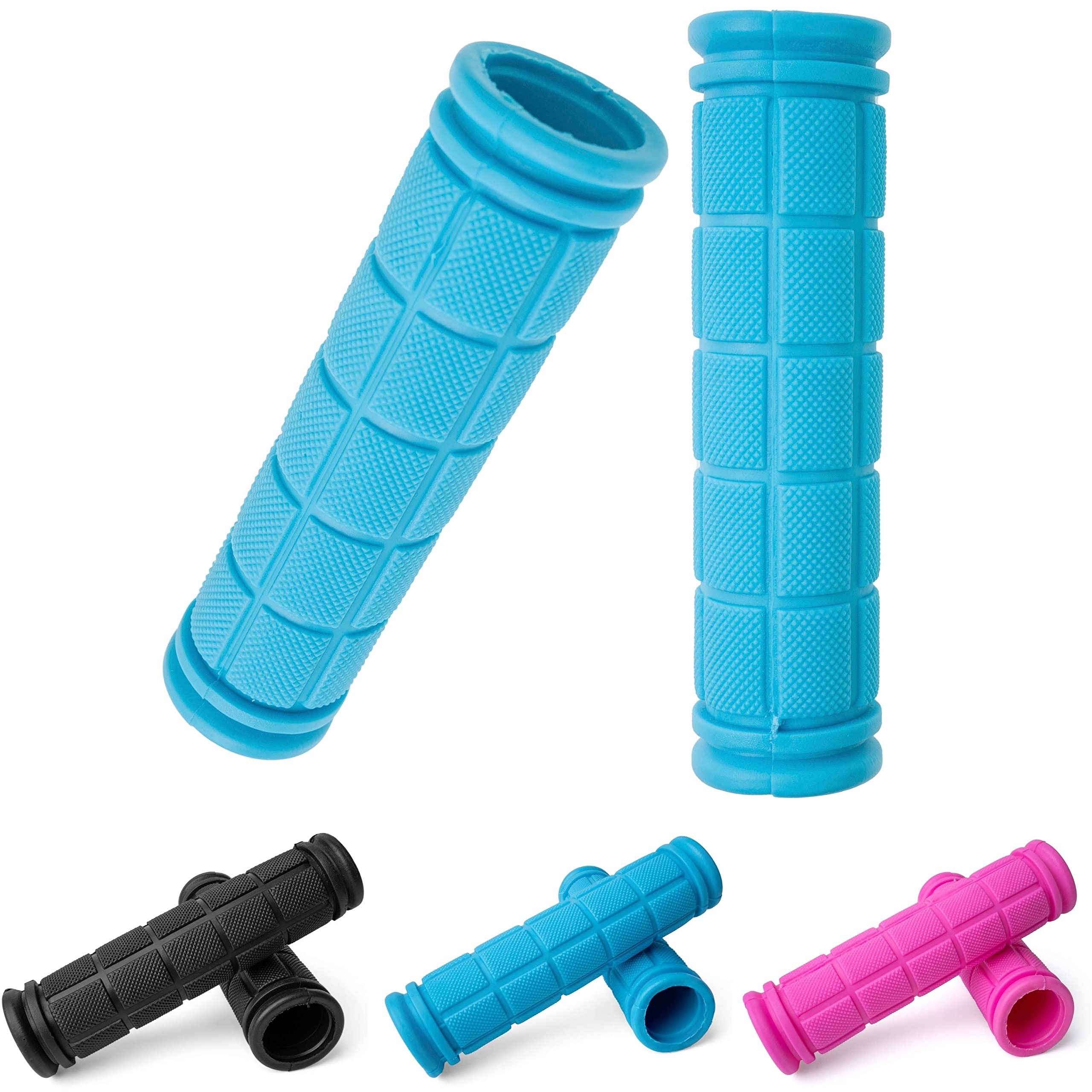 Manopole Gomma TPR Per Bici - Mountain Bike E Strada, Diametro 22,2 Mm - Foto 10