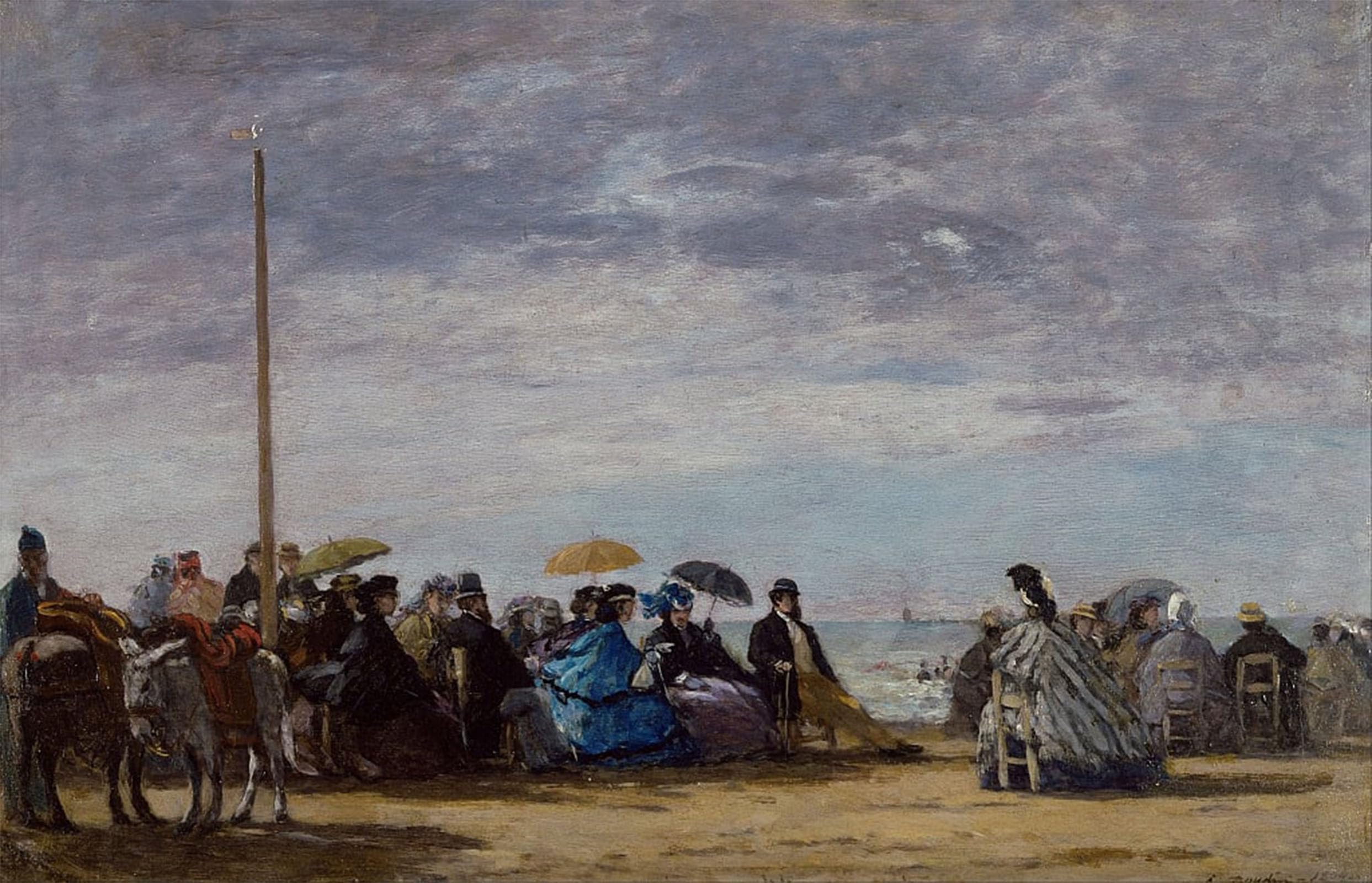 Image sur toile Eugène Boudin 60x90cm pour habiller un grand mur vide - 5