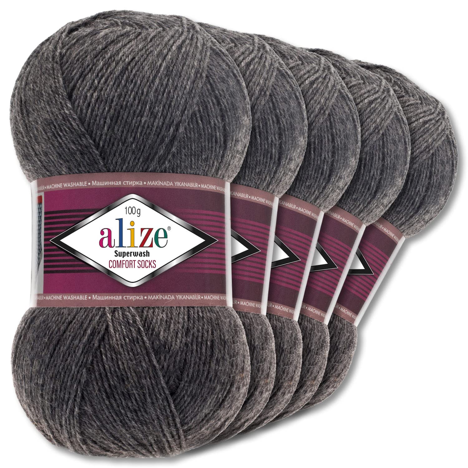 Wohnkult Alize Superwash Comfort 7709 - Gomitolo di lana