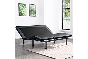 SunsGrove Adjustable Bed Frame King Size Frame with Wireless Remote