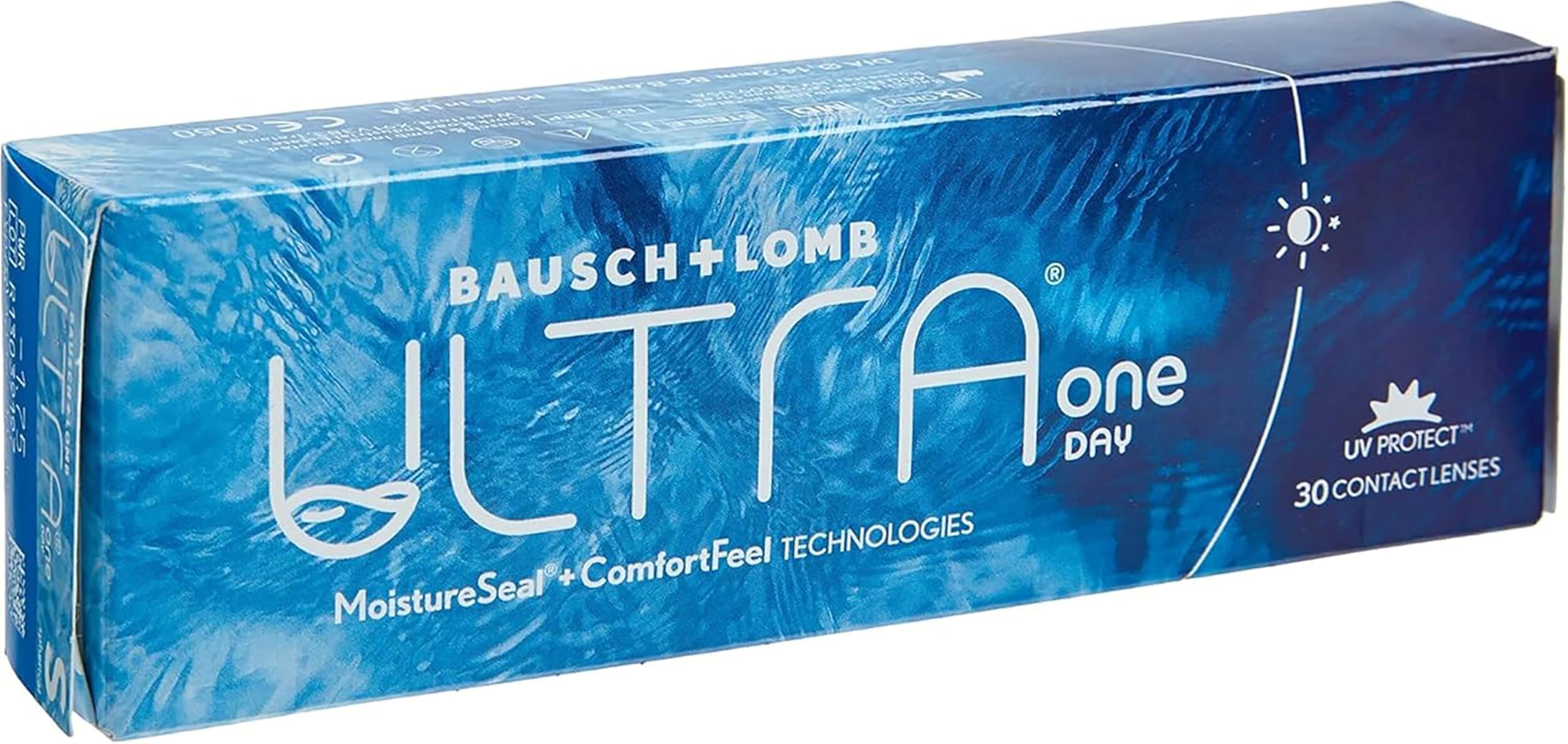 Bausch + Lomb ULTRA ONE DAY Lenti a Contatto Giornaliere Correttive, 30 Lenti, BC 8.6 mm, DIA 14.2 mm, +​0.5 Diopt (Positive)