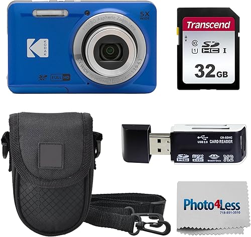 Miniatura 8 de KODAK PIXPRO FZ55 - Cámara digital de 16 Mp de punto y disparo, zoom óptico 5X, ángulo amplio de 28 mm, video Full HD 1080P, paquete con tarjeta SD