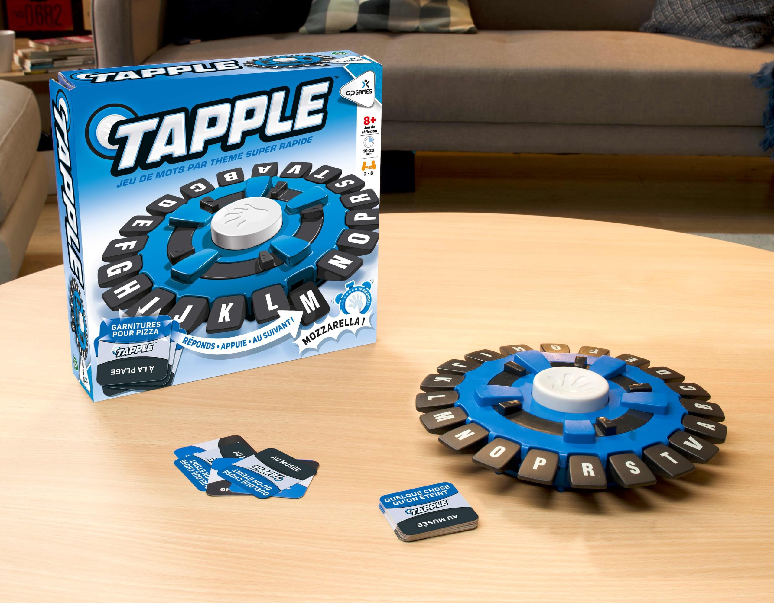 TAPPLE (VF, Jeu de Mots électronique, Rapidité et réflexion, 8+, TAP01