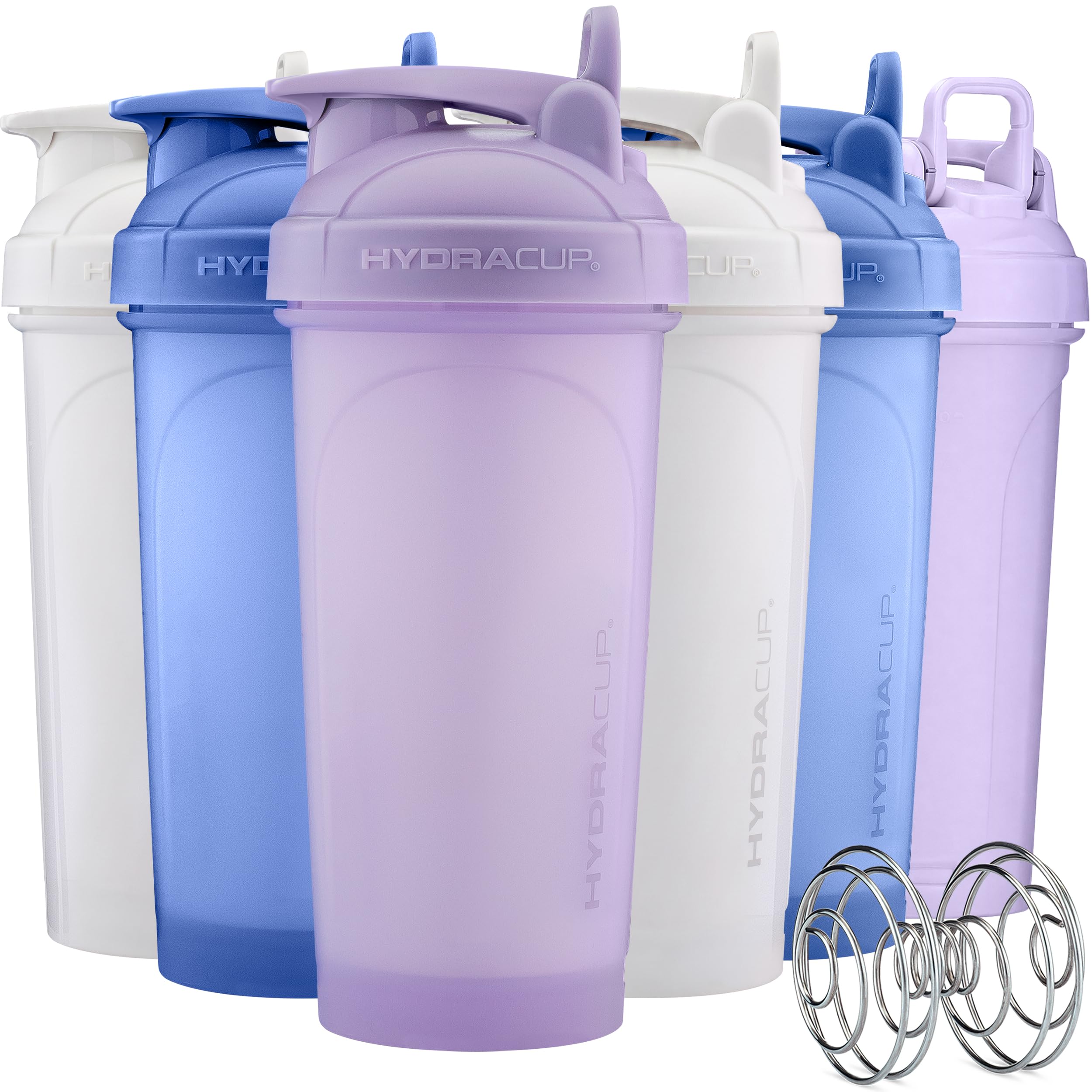 Amazon.com: Hydra Cup 6 Pack 28 oz Protein Shaker Bottles for