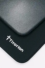 Titorion Mouse Pad Gamer 49x42 Poron/Control Profissional Deskpad Premium Preto Vermelho Para Mouse (Preto)