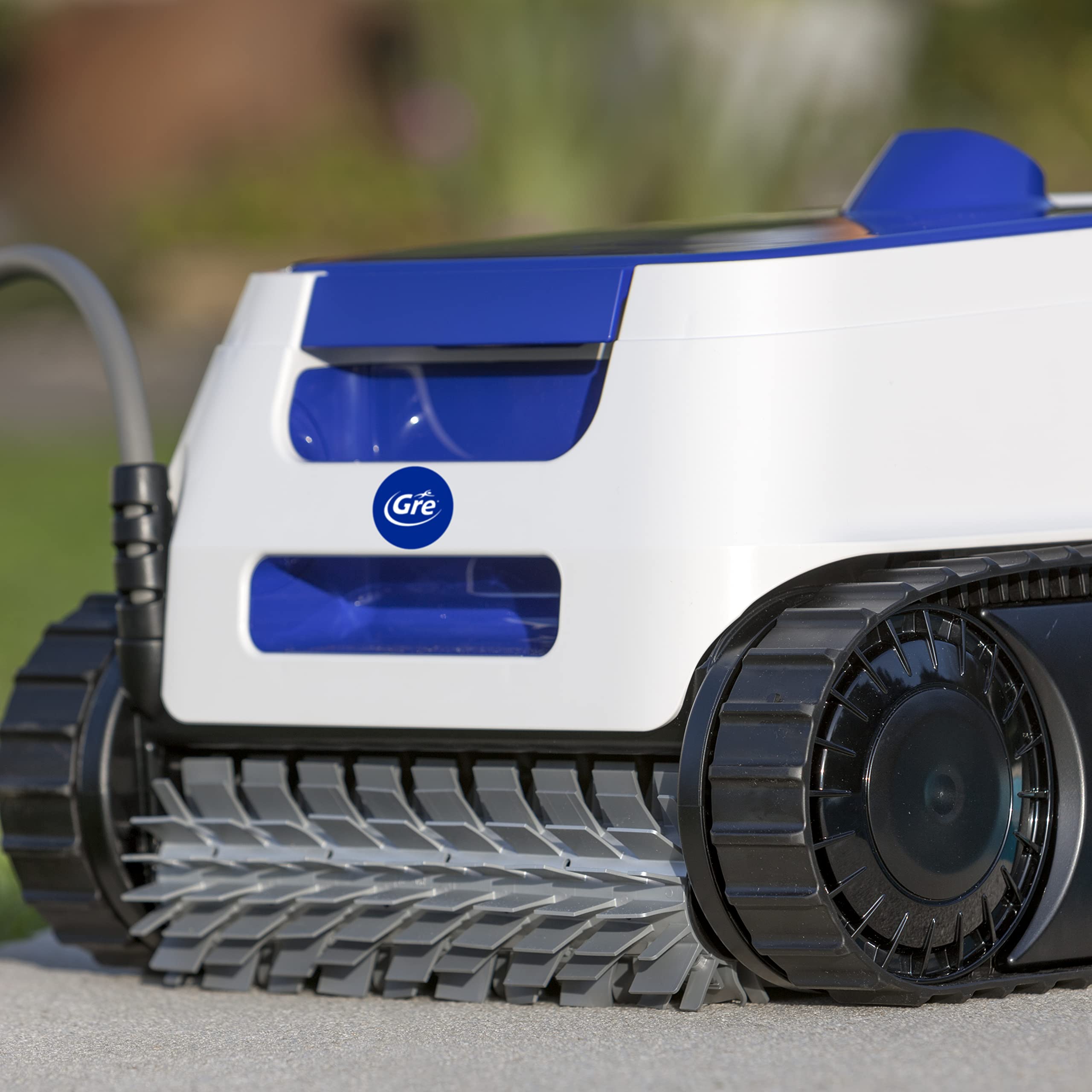Gre ER230 Elektryczny Robot do Czyszczenia Basenów Wkopanych do 9 na 4 m, Czyści Dno, Ściany i Linię Wodną w 2h30