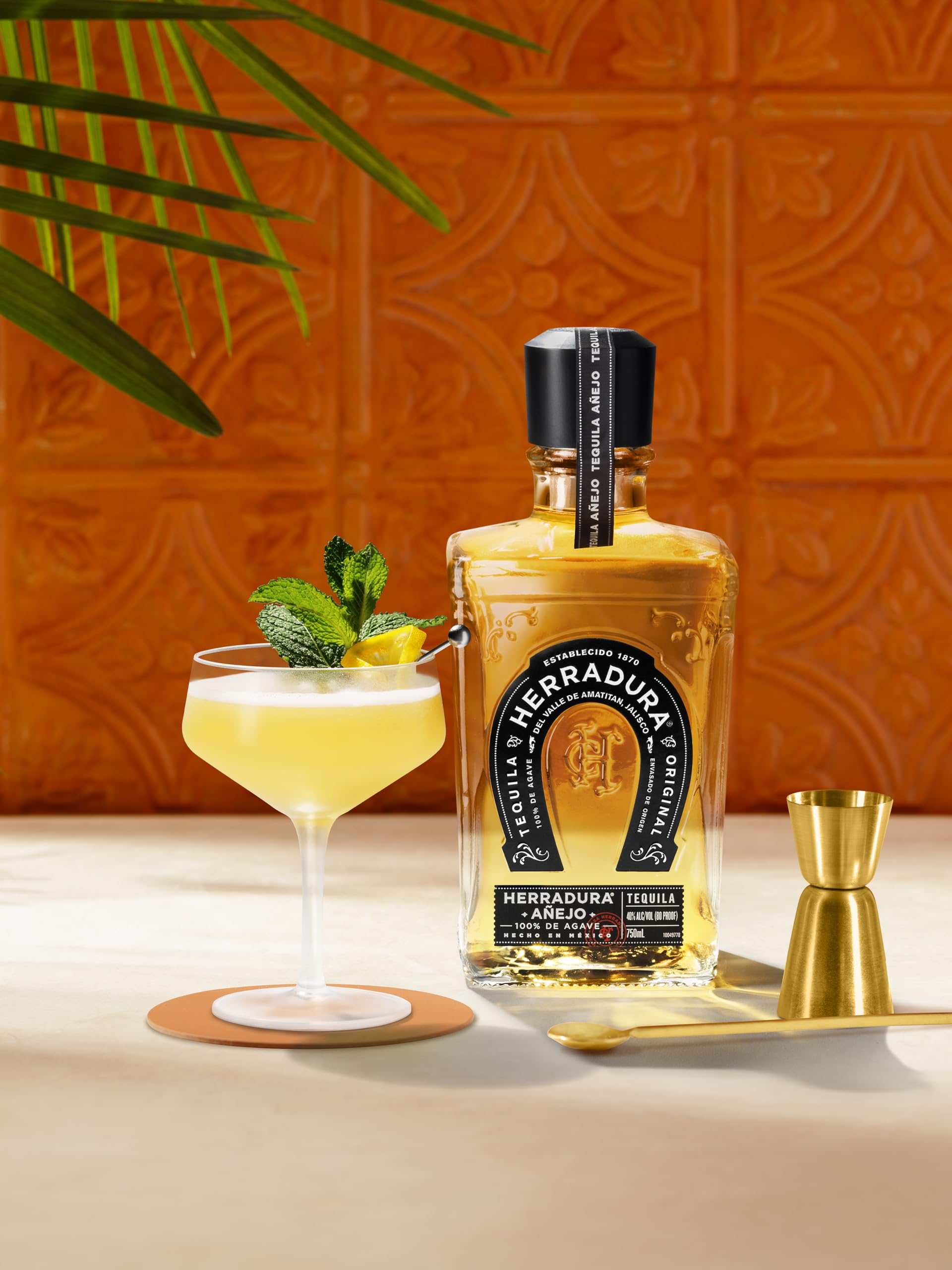 Herradura Tequila Añejo, 100% Agave, Con caja para regalar, 700 ml