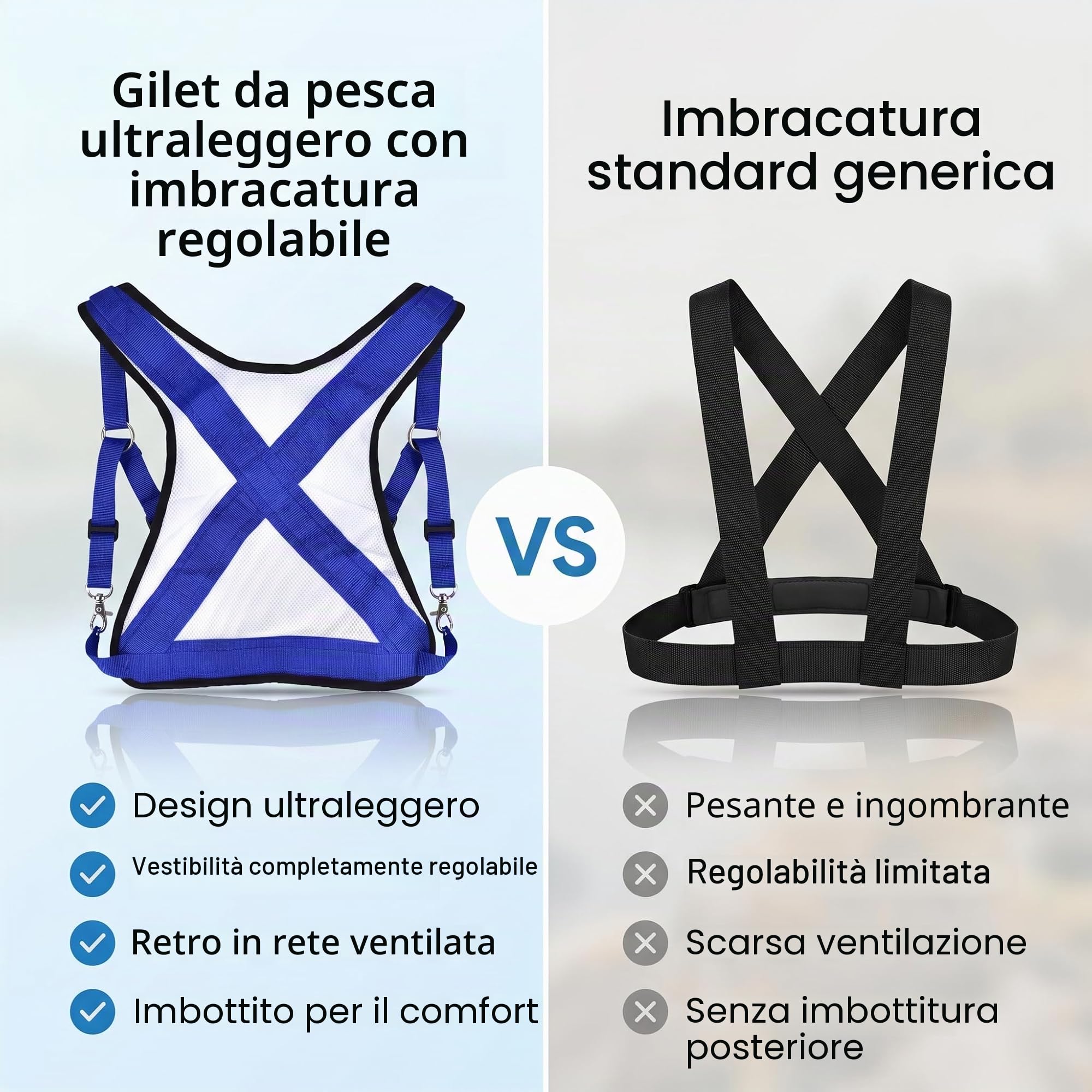 VGEBY Cintura da combattimento da pesca, imbracatura per spalle da pesca, prevenzione distorsioni della spalla, instabilità della spalla, imbracatura da combattimento da pesca cintura da