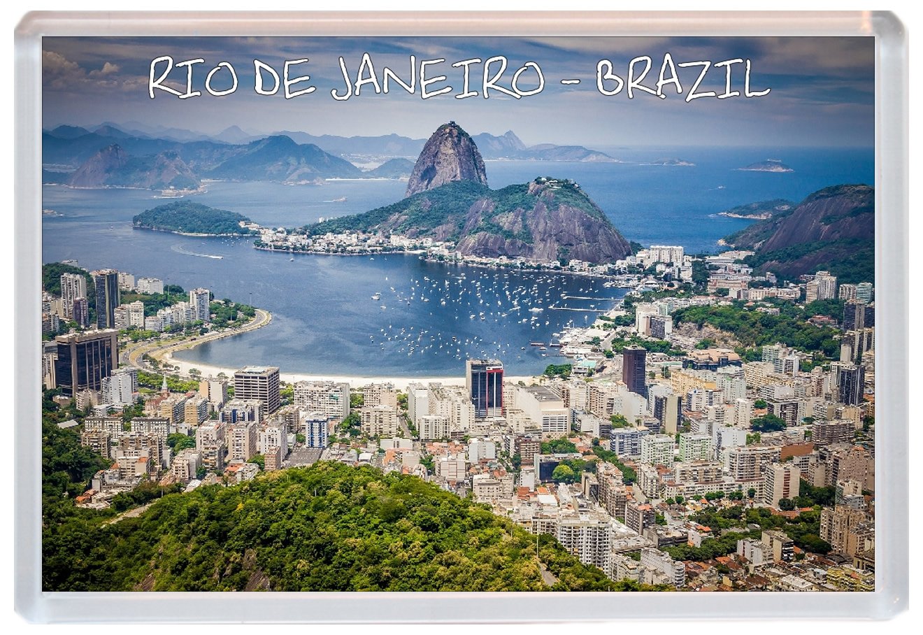 Baked Bean Store Rio De Janeiro - Brazil - Jumbo Fridge Magnet - 96 X 67Mm Jumbo Fridge Magnet