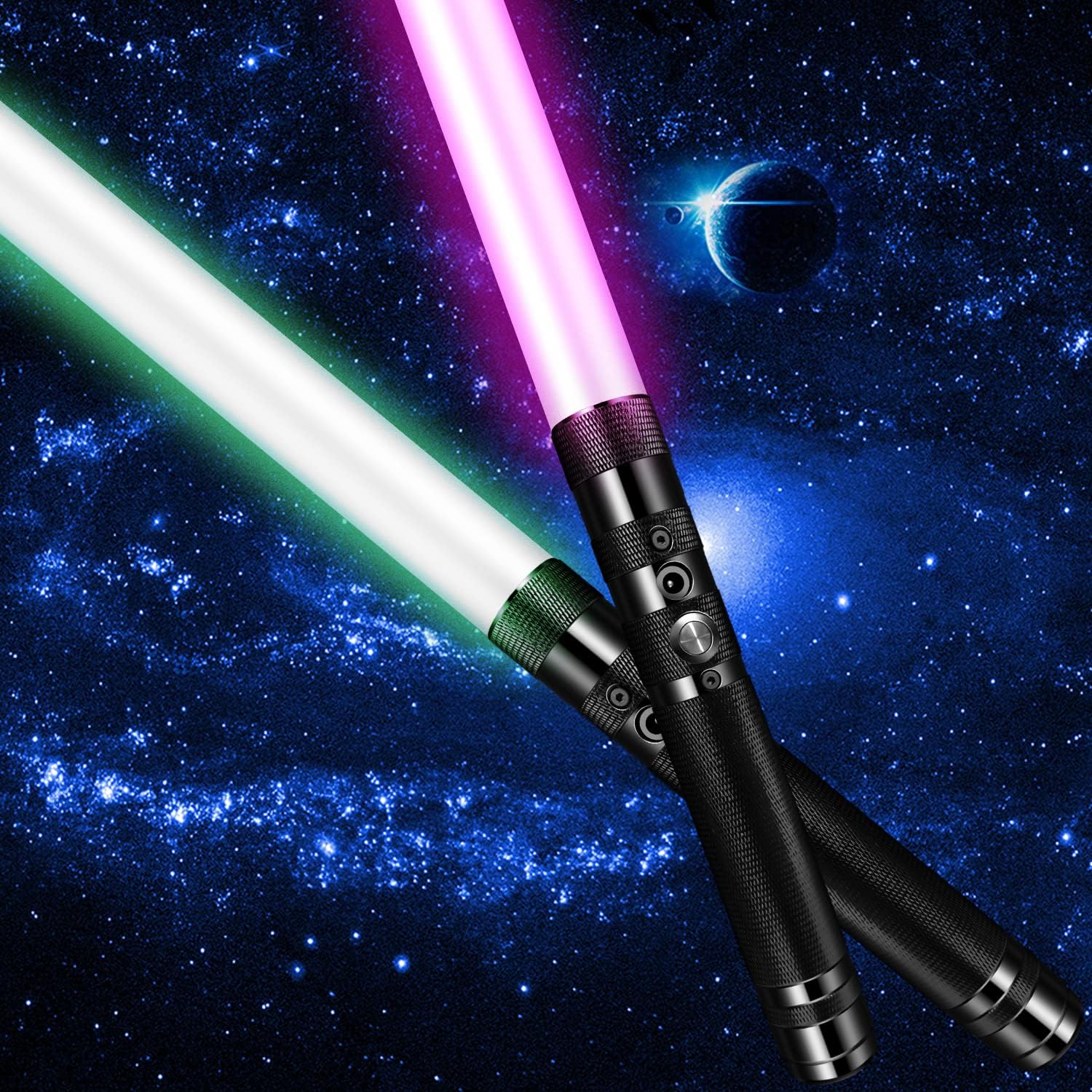 SEETOYS 2 Pack Lightsaber Metal Rechargeable LED Nepal Ubuy