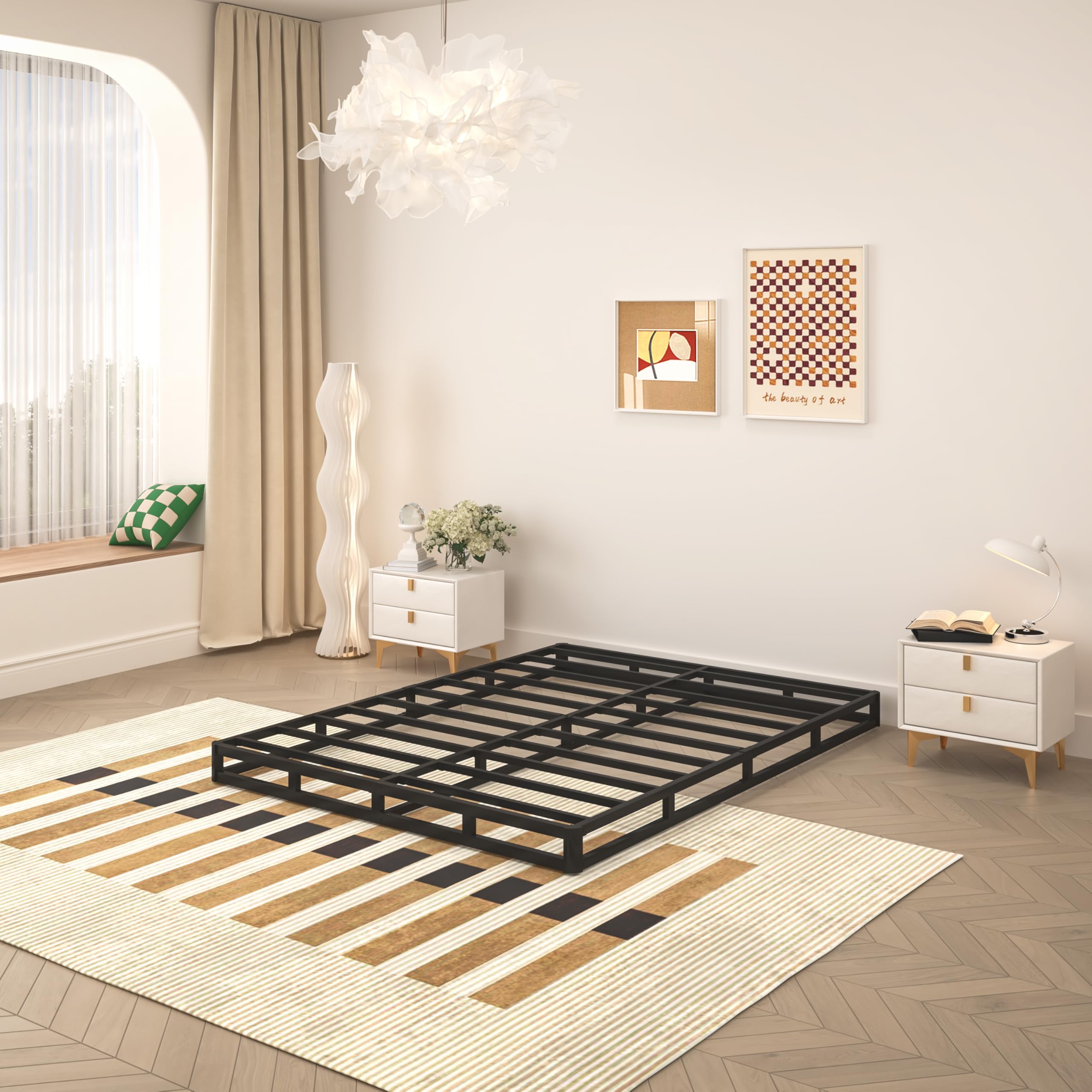 The 5 Best Cheap Box Springs Under $120 in 2026 1 TROZULER 5 Inch Box Spring for Queen Bed, Heavy Duty Metal Mattress Foundation, — product photo