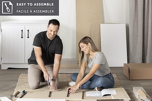 Miniatura 9 de South Shore Maliza - Cama completa tapizada con plataforma, matrimonial, color rosa