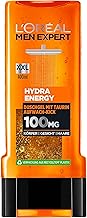 L'Oréal Paris Men Expert Hydra Energy Taurin Duschgel | Minz-Extrakt belebt & regeneriert die Haut (Gesicht, Körper & Haare) sanft | ohne auszutrocknen (2x 300ml)