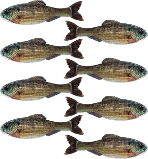 6TH SENSE Panorama Soft Plastic Lure - Lifelike Body & Realistic Paint - Versatile Rigging Options - Multiple Sizes and Pack Counts Available