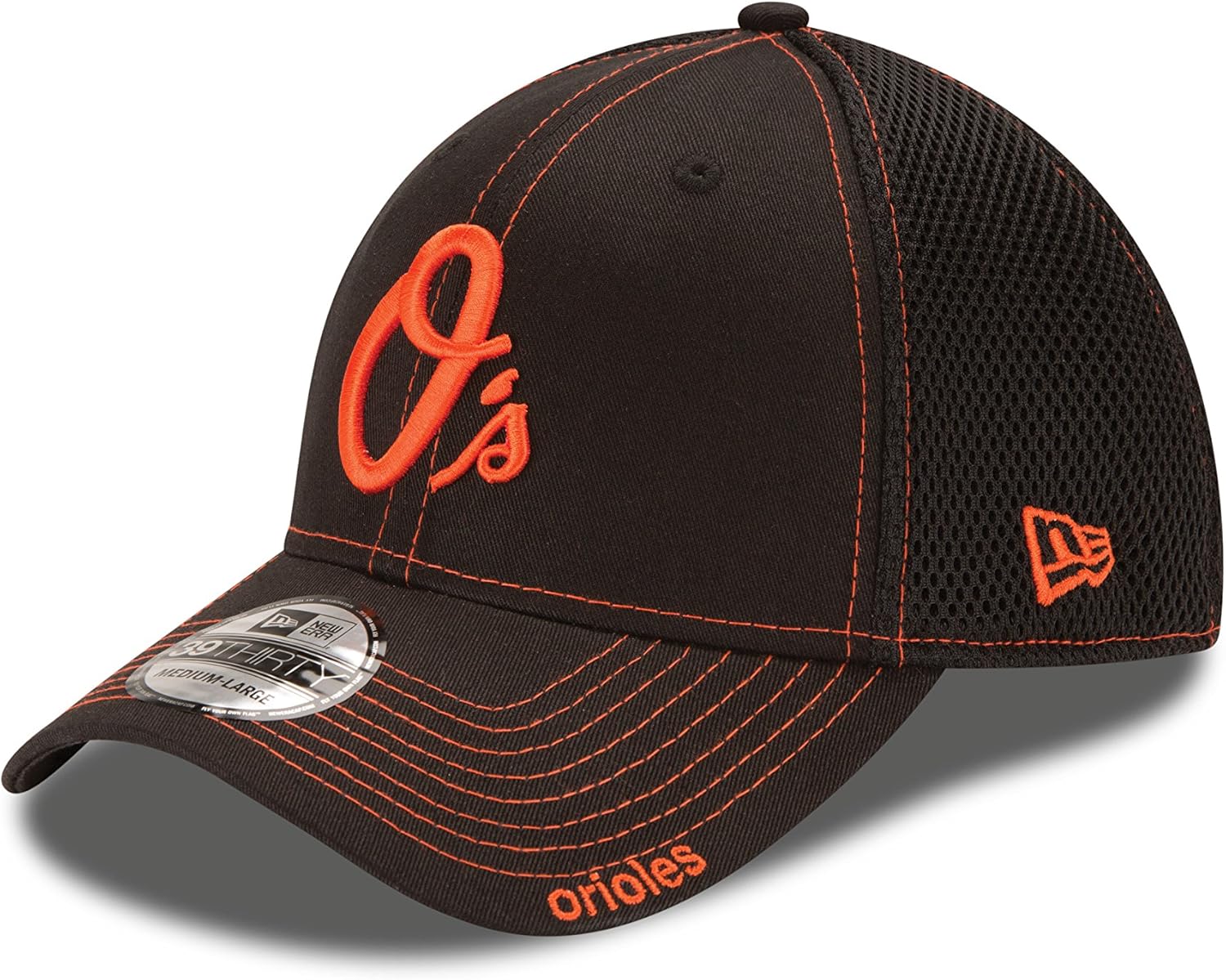 New Era MLB Baltimore Orioles Neo, Black, LXL