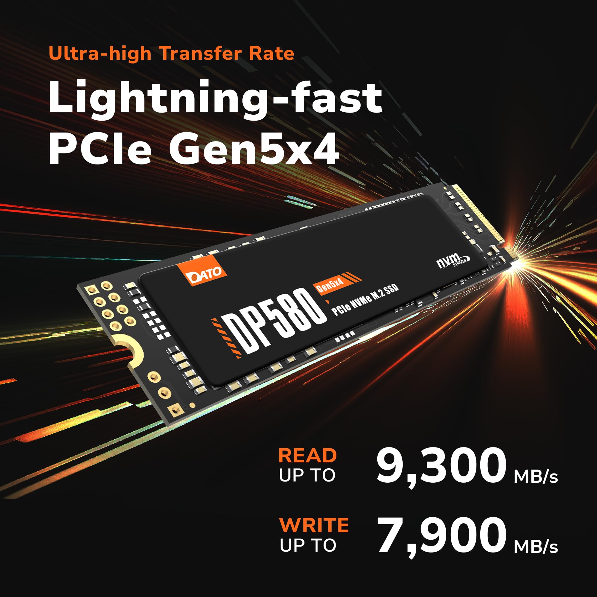 M.2 2280 PCIe Gen5 x4　M.2 SSD 2TB Amazon.in: Buy DATO 2TB M.2 NVMe 2.0 SSD PCIe Gen5x4 with Graphene